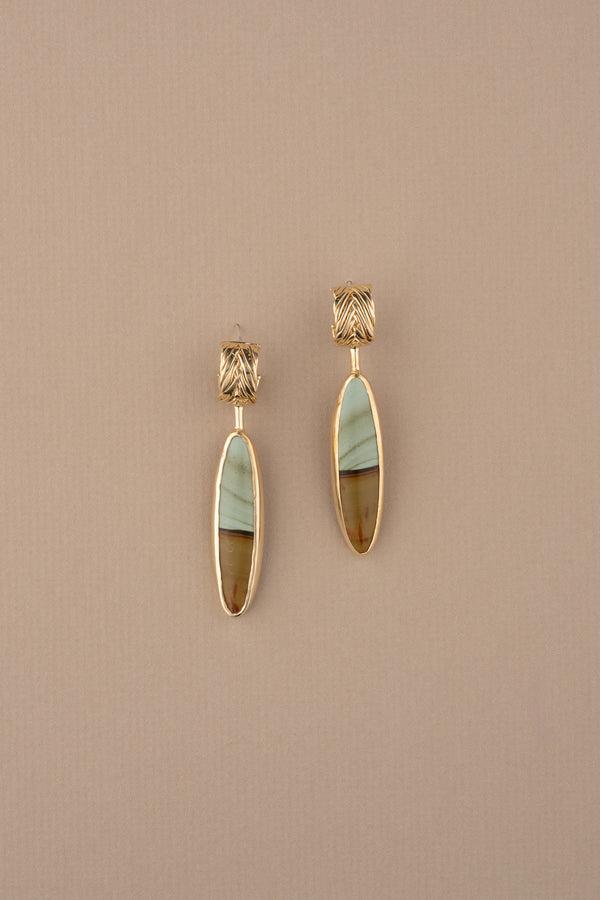 ARCHIVE NO. 54: CECILE DROPS IN POLYCHROME JASPER